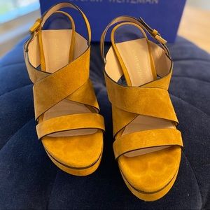 Stuart Weizman Hester Brindle Suede M6.5